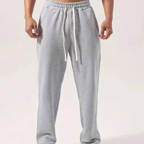 Men's Solid Color Athletic Joggers