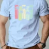 Men's Tropical Palm Tree Cotton T-Shirt