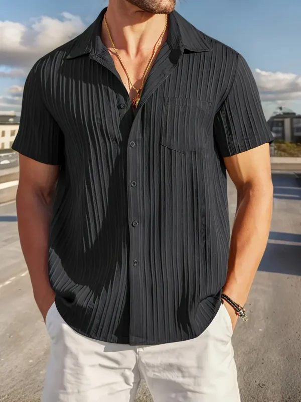 Men's Casual Short Sleeve Shirt