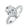 Bohemian Morganite 925 Silvery Ring
