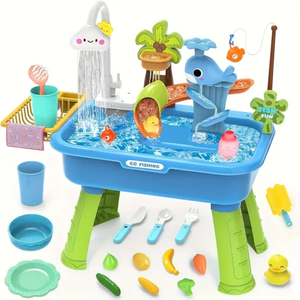 Kids Water Table with Electric Pump