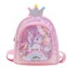 H3f1eb438587d4aeeabb0aba5d0c8e73c0.jpg Fashionable Unicorn Girl Korean Version School Backpack for Children