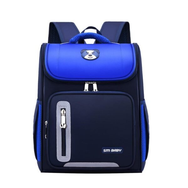 Hb08237a10ab647d2905895e8a4688496n.jpg Reflective Spine-Protection Schoolbag for Grades 1–6 – Boys & Girls