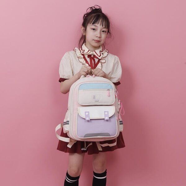 Hca3018d657f44853b03ecbff2be46253E.jpg Large Capacity Backpack for Kid Light Waterproof Children School Bags