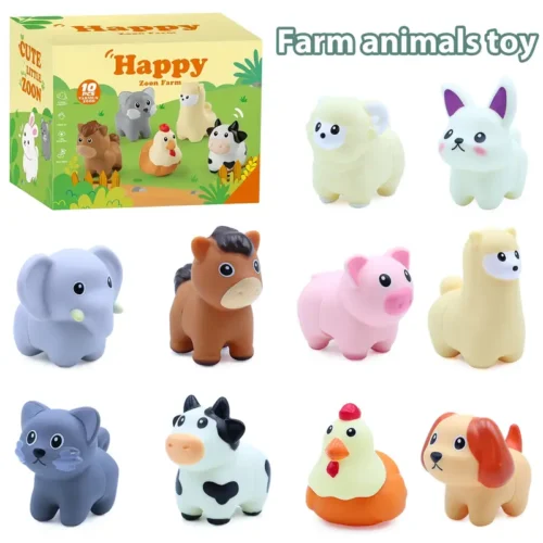 10pcs Fun Animal Set