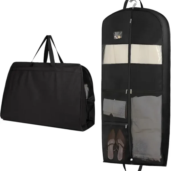 df5b350b9b07496b9175858fd1cedcb3-goods.webp Durable Canvas Garment Bag for Suits, Dresses & Coats